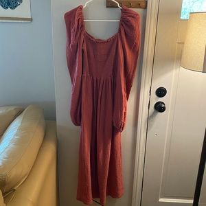 Nothing Fits But Aoi Dress in Dry Rose